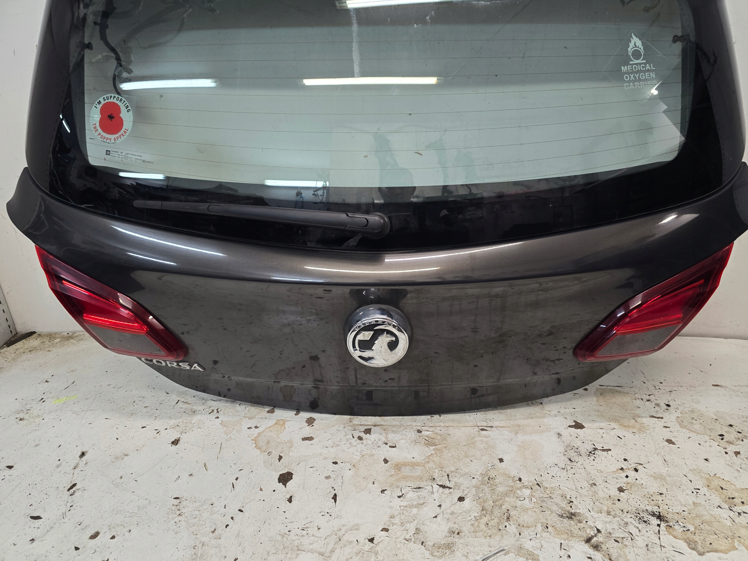 OPEL CORSA E 5D 5 door trunk door boot Z190