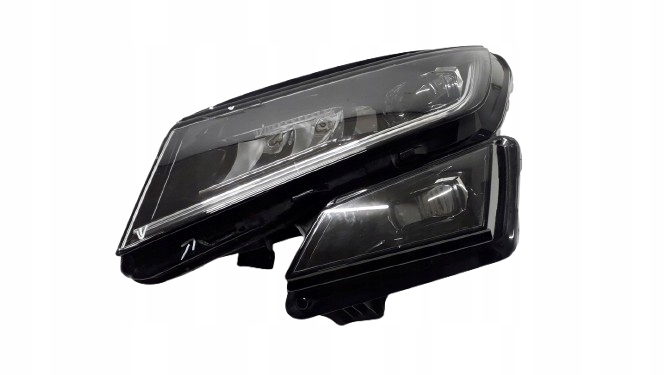 SKODA KODIAQ 1 I 16- LAMPA LEWA PRZEDNIA FULL LED 566941015E - NA CZĘŚCI