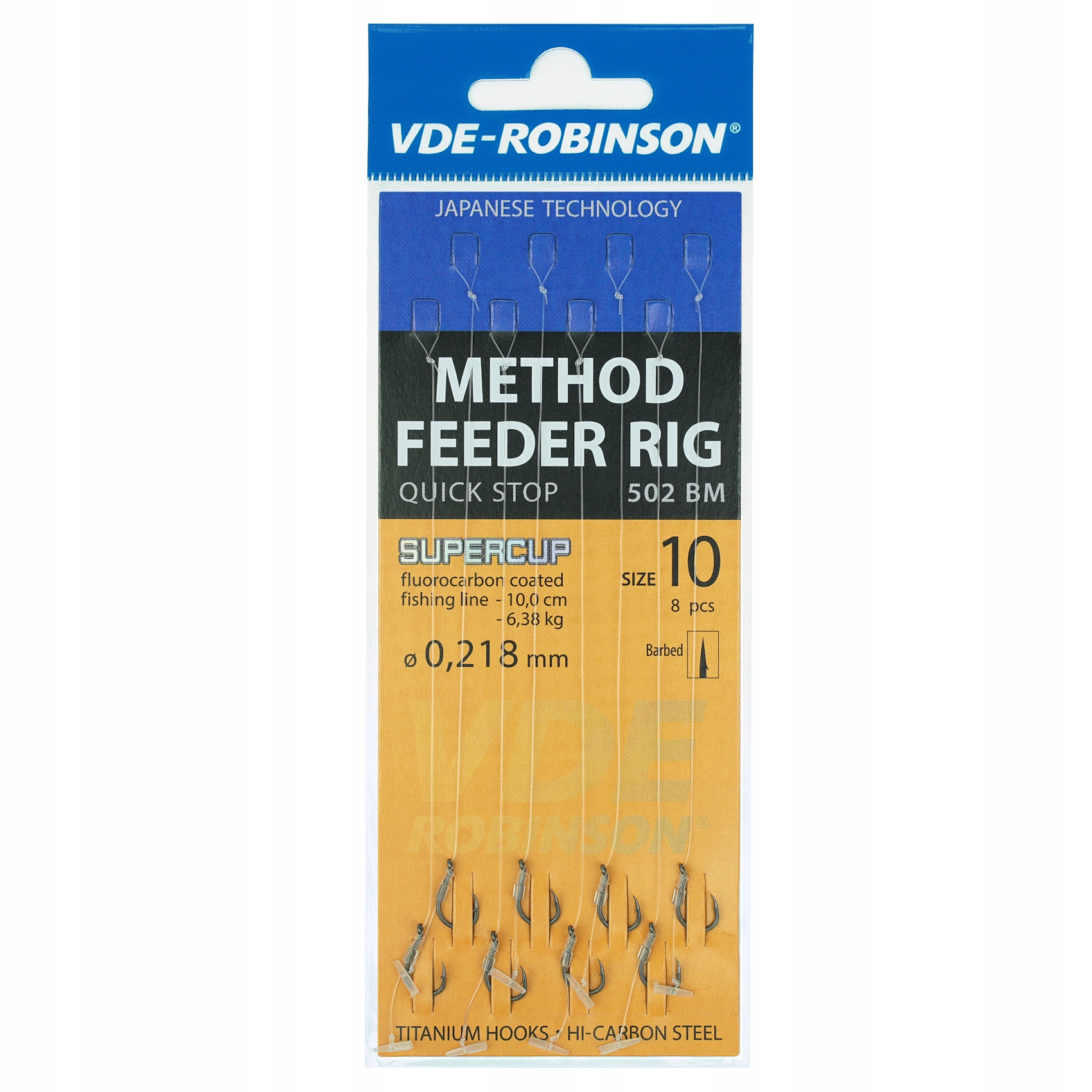 Przypon Robinson Vde-r quick stop Mf 502BM rozm. 10, śr. 0,218mm