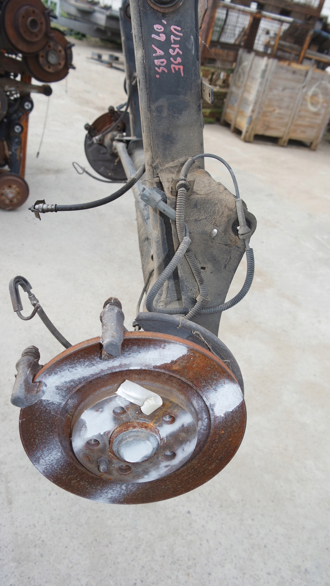 ZAWIESZENIE TYLNE BELKA FIAT ULYSSE 2009R. ABS Numer katalogowy części G523F342