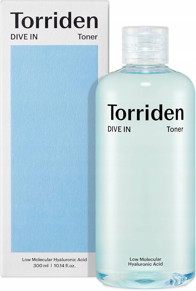 Hydratační tonikum s kyselinou hyaluronovou Torriden Dive-In Low, 300 ml