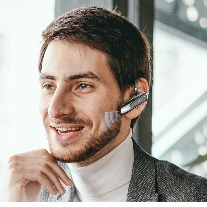 Feegar BF400 Pro Słuchawka Bluetooth HD CVC 30h Kolor czarny