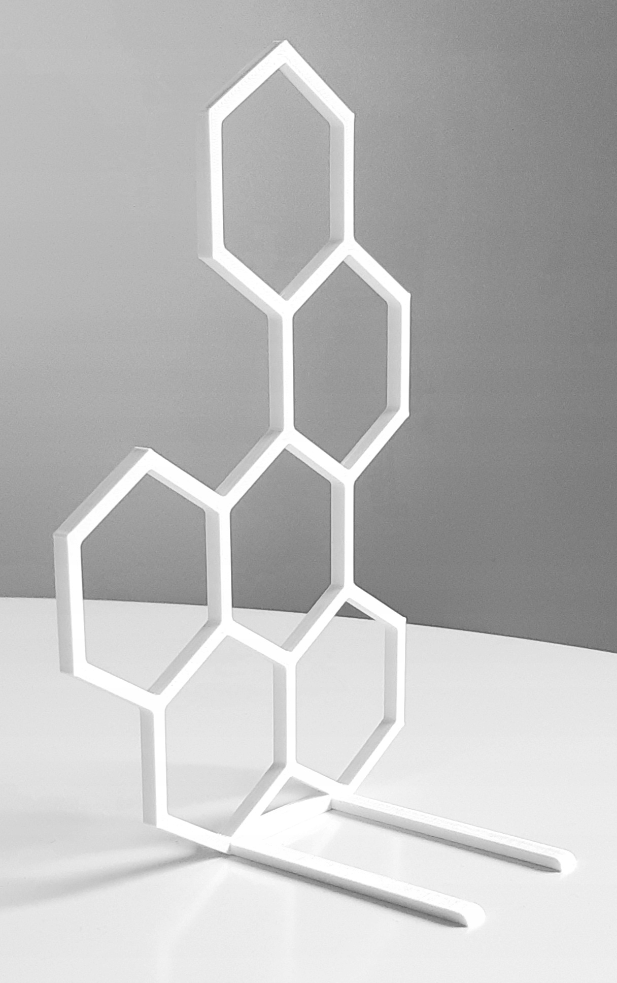 PODPÓRKA DO KSIĄŻEK STOJAK KSIĄŻKI MIÓD BIAŁA 20cm Marka inna