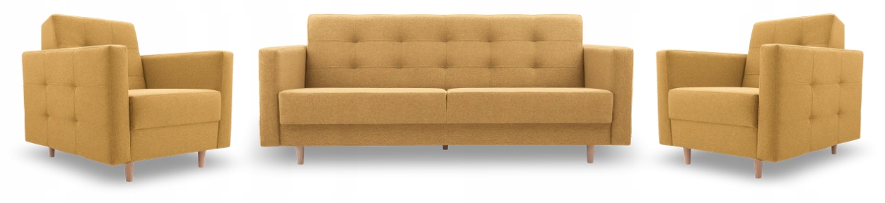 Sada Godivo Norn 65 Pohovka s funkcí spaní 2 Komfortní křesla Výrobce