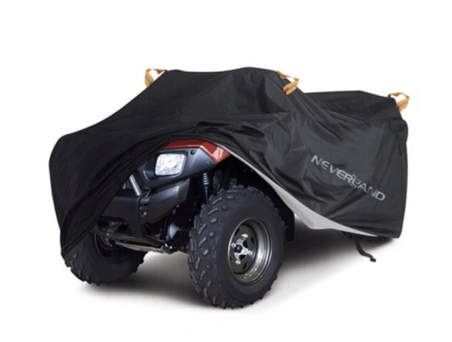 WODOODPORNY POKROWIEC PLANDEKA NA QUADA CZARNY