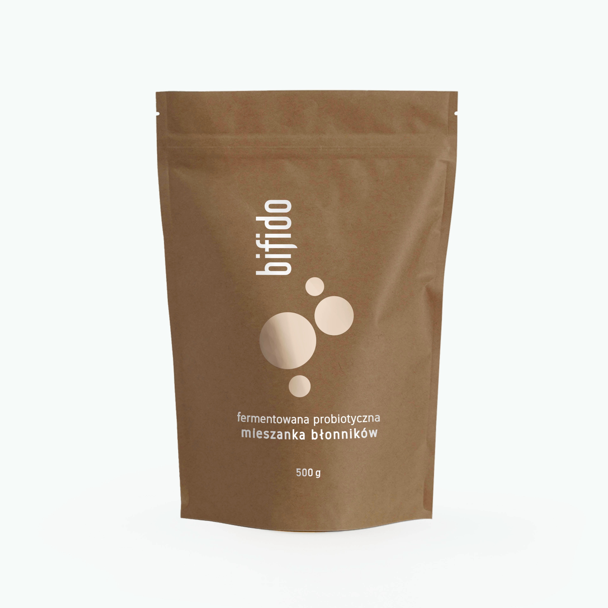 Vláknina Bifido 500 g Živé bakterie střeva Mix Superfoods