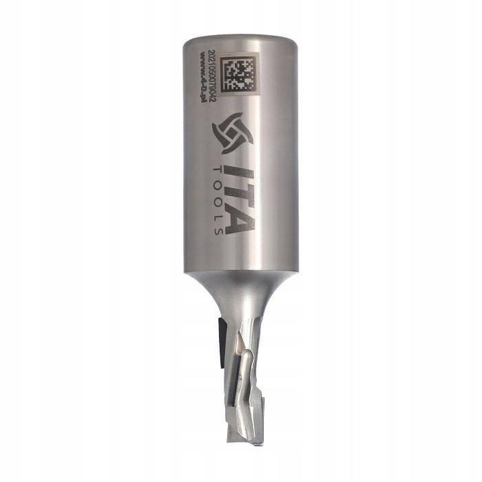 Ita Tools diamantová fréza Z1+1 D10 I25 L93 S25 mm 3 spirály tělo Ocel