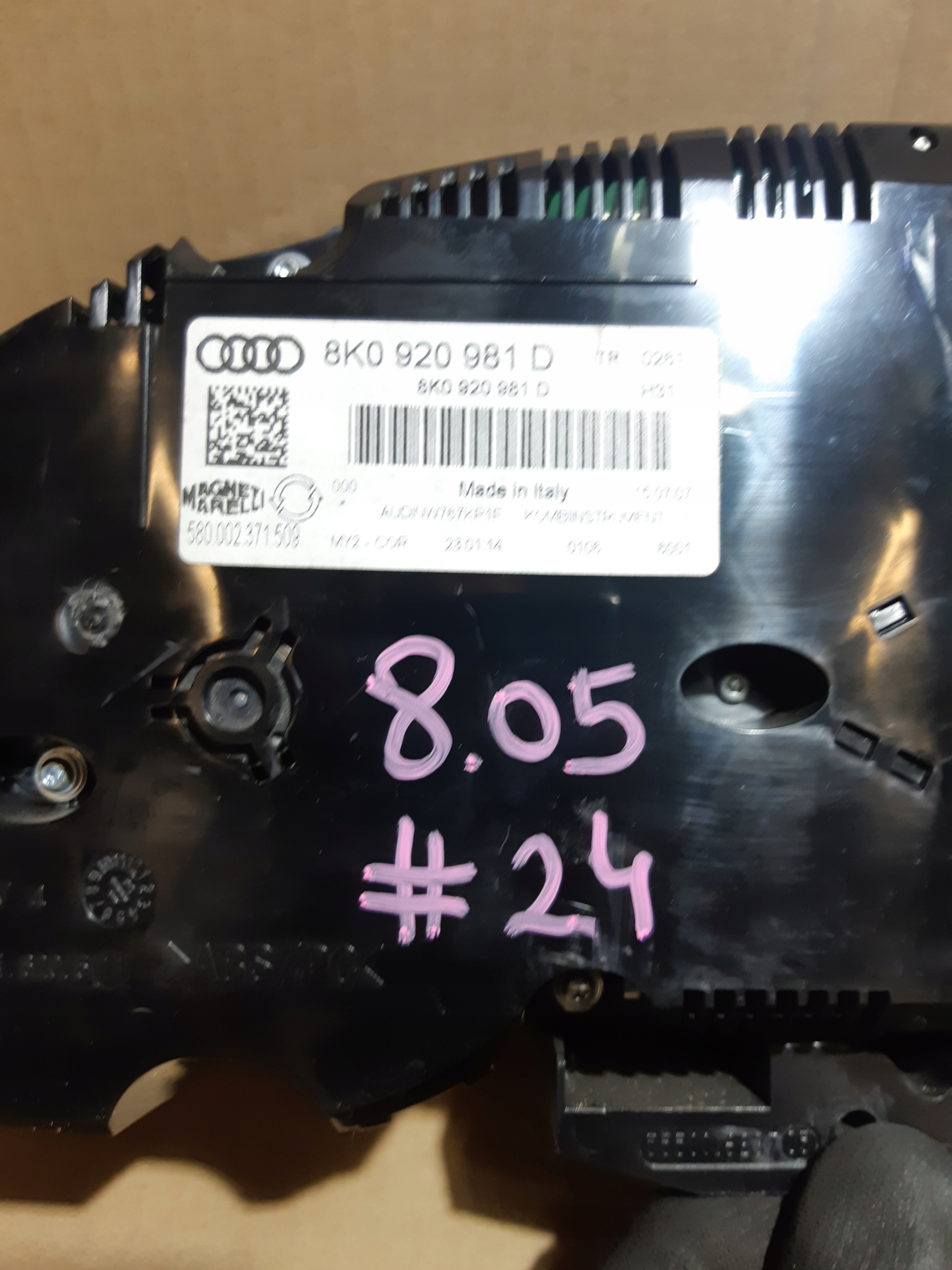 AUDI A4 B8 LIFT TDI dials dials UK 8K0920981D