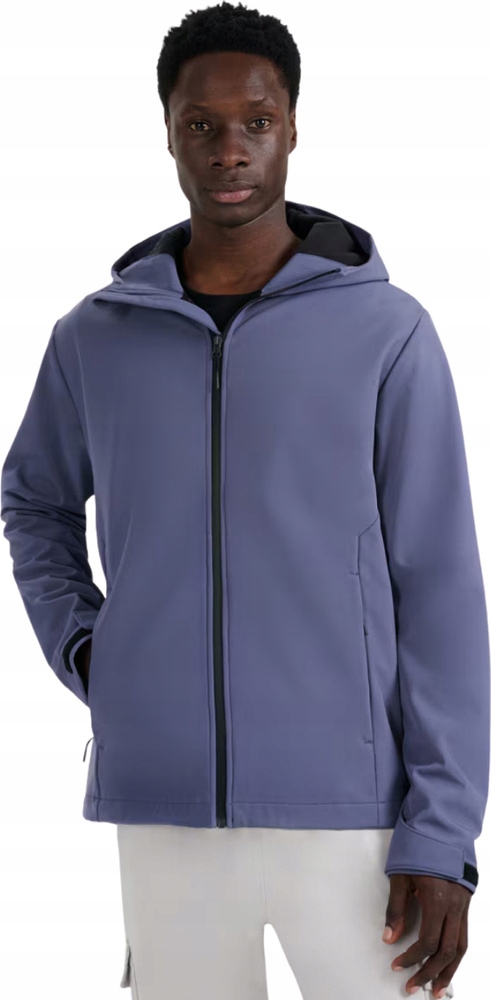 Pánská softshellová bunda 4F M362 Denim 4FWAW25TSOFM362 32S vel. 2XL