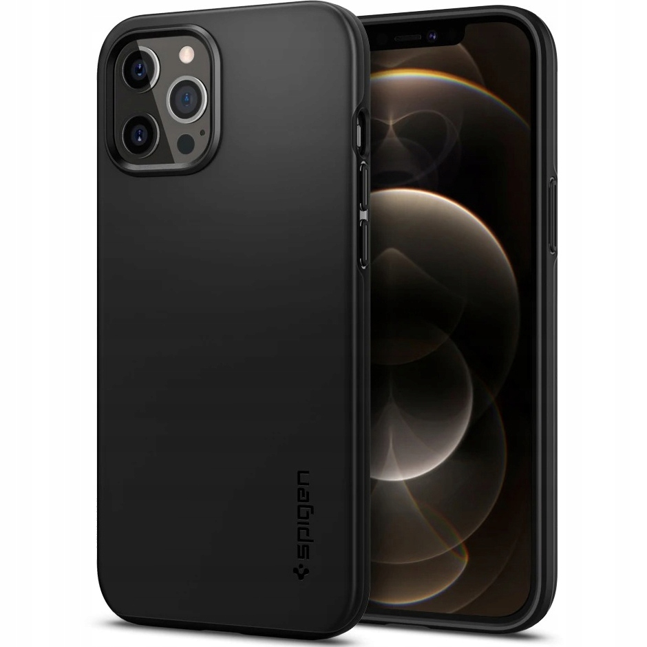 

Etui do iPhone 12 /Pro, Spigen Thin Fit, pokrowiec