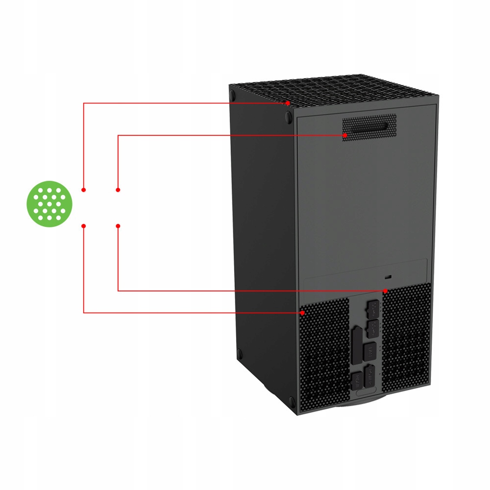 ZABEZPIECZENIE PODSTAWKA OSŁONA PRZED KURZEM XBOX SERIES X DOBE Kod producenta TYX-2607