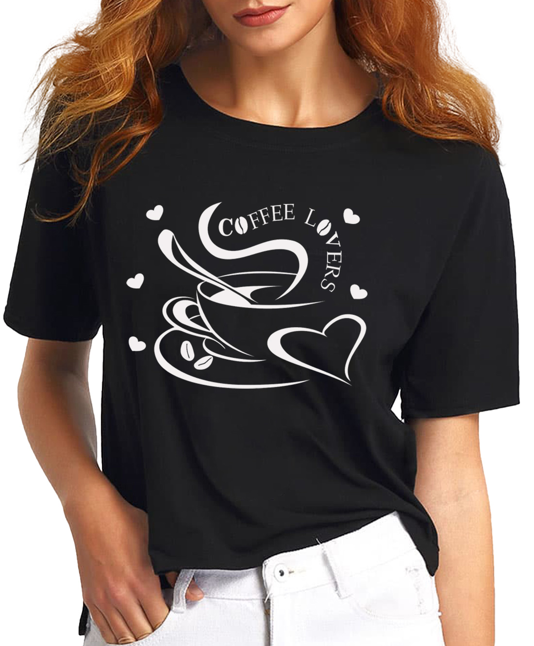 

T-shirt Koszulka Damska Coffee Lovers M
