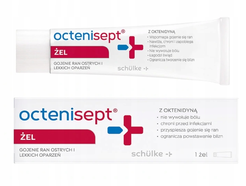 

Octenisept żel na rany i oparzenia z oktenidyną 20