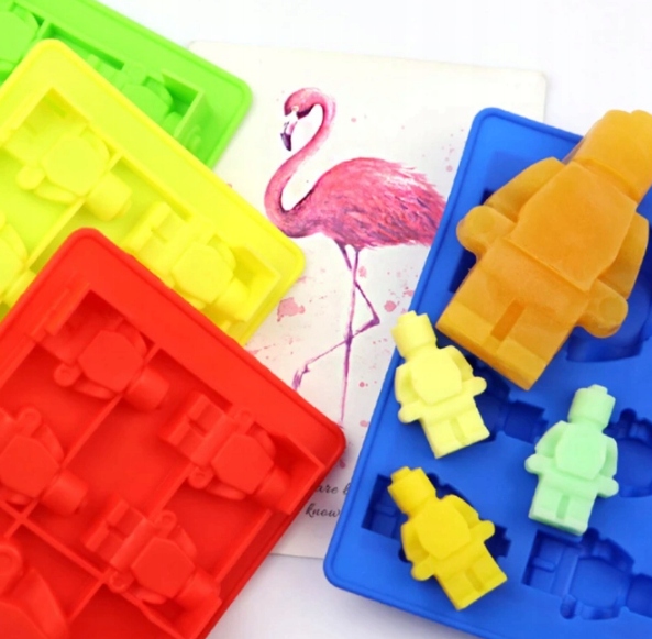 Forma silikonowa Lego ludziki do galaretek masy cukrowej czekolady tort Kod producenta LUDZIKI LEGO FORMA SILIKONOWA