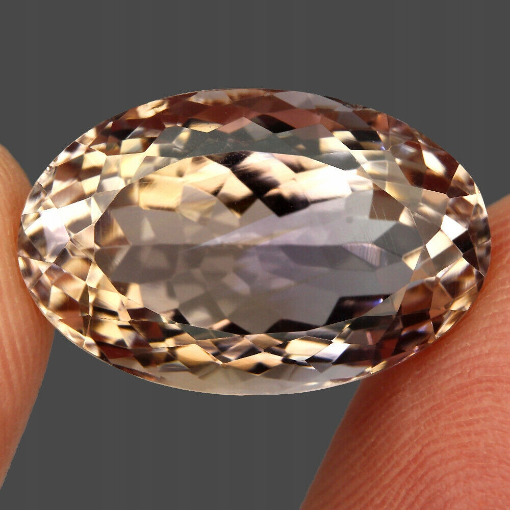 Přírodní kámen ametrin 12.23ct If dvoubarevný
