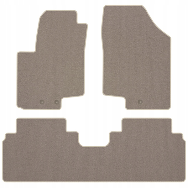 Килимки велюрові кріплення в комплекті Декор