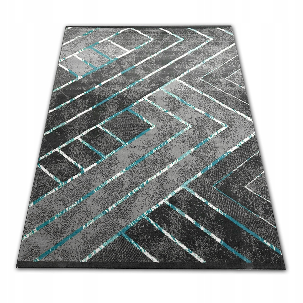 Moderní Hustý Koberec 140x200 Canvas Alfa Bcf MIX