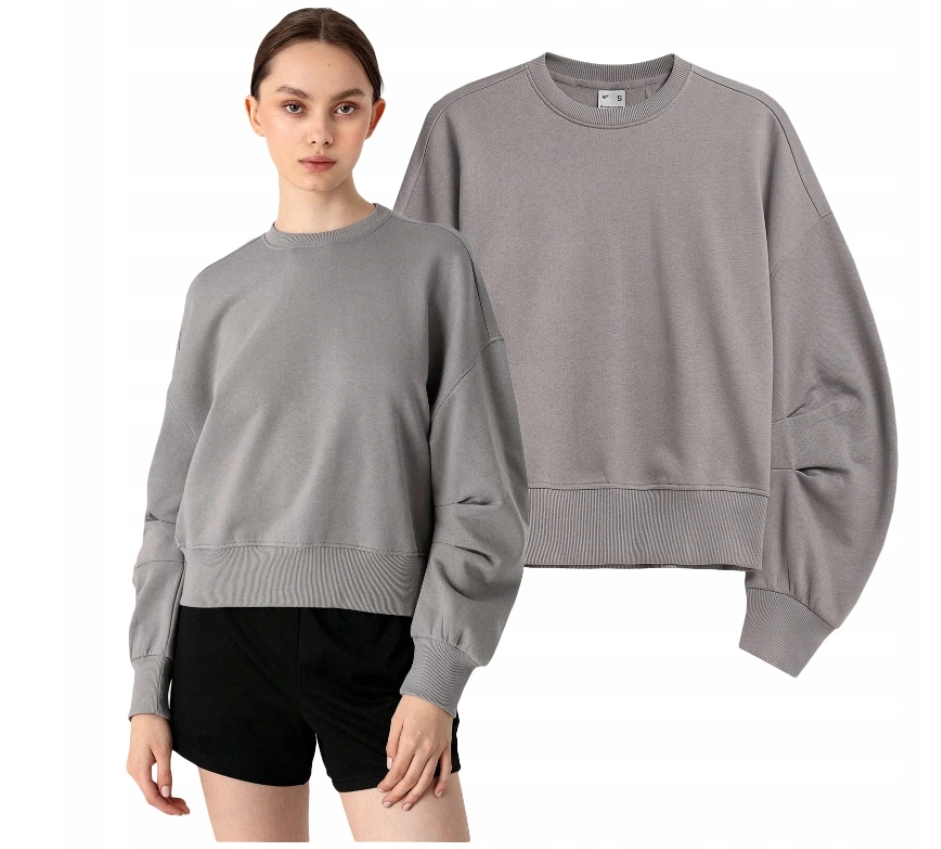 

4F Luźna Bluza Damska Oversize BLD019 > S