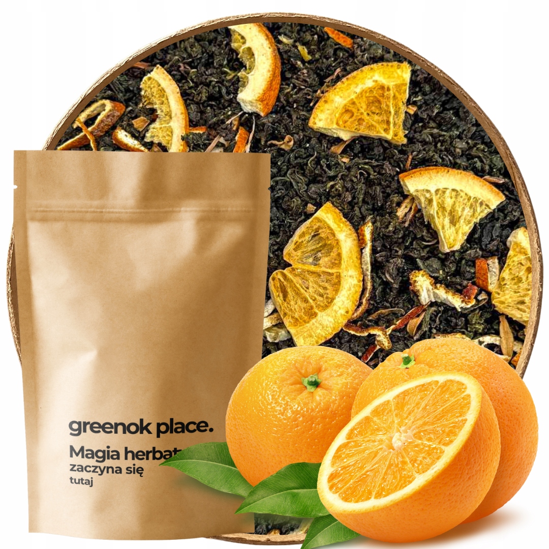 Oolong Čaj Sunny Note 1000g sypané listy pomeranč s pomerančem 1kg