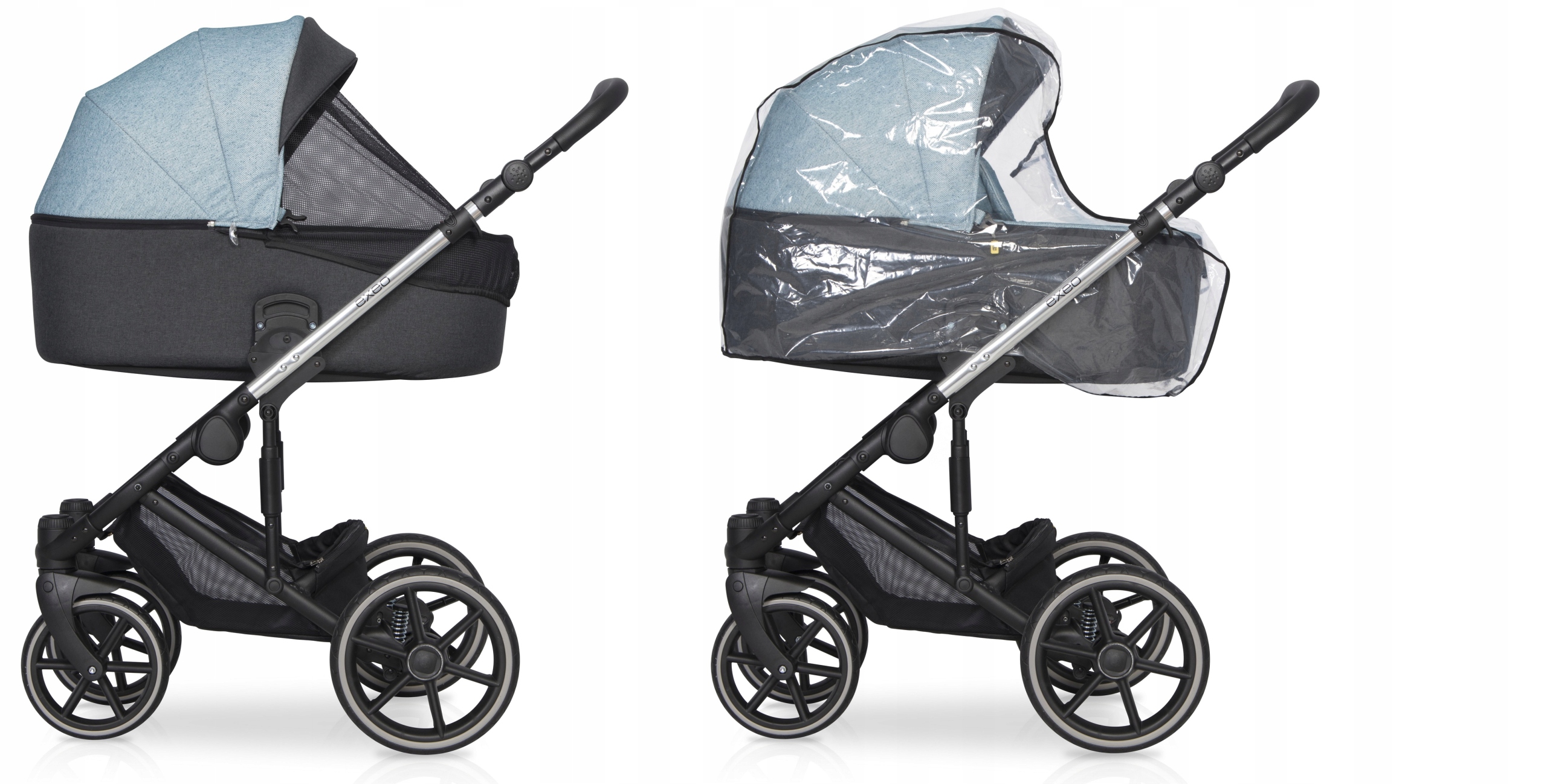 WÓZEK 2w1 GONDOLA SPACERÓWKA Expander EXEO OCEAN Model Exeo