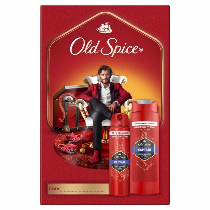Captain Gentleman Set zestaw upominkowy dla mężczyzn