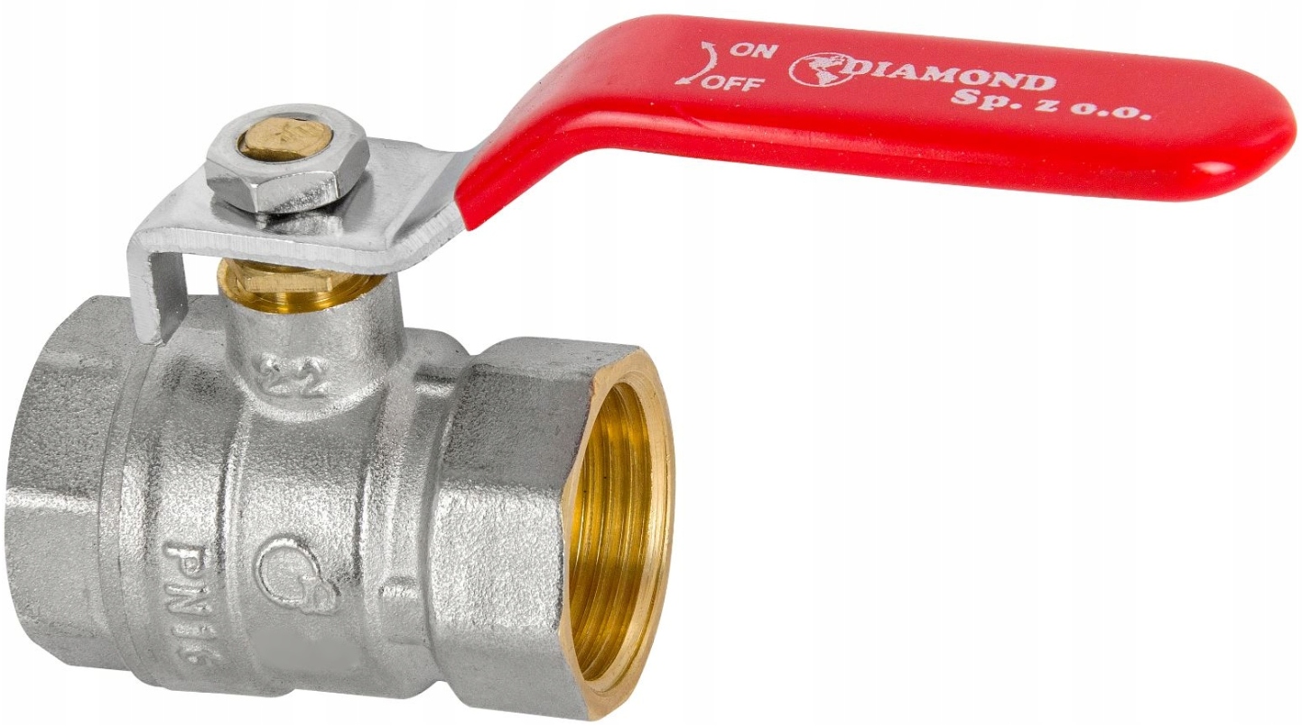 

Kurek Zawór Kulowy Ww DN20 3/4'' Dławik Rączka