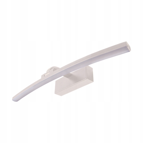 KINKIET ŁAZIENKOWY LED LAMPA 8W BIAŁA NAD LUSTRO OKRĄGŁY/WYGIĘTY 230V IP44 Kod producenta LED, 230V, 8W, 4100K, BIAŁA