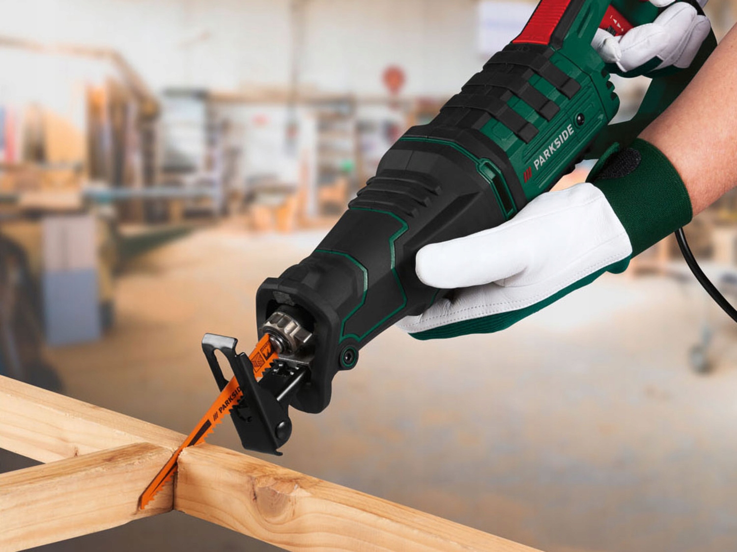 PIŁA SZABLASTA PARKSIDE 710 PFS 710 Lisi ogon skok 20mm Rodzaj elektryczna