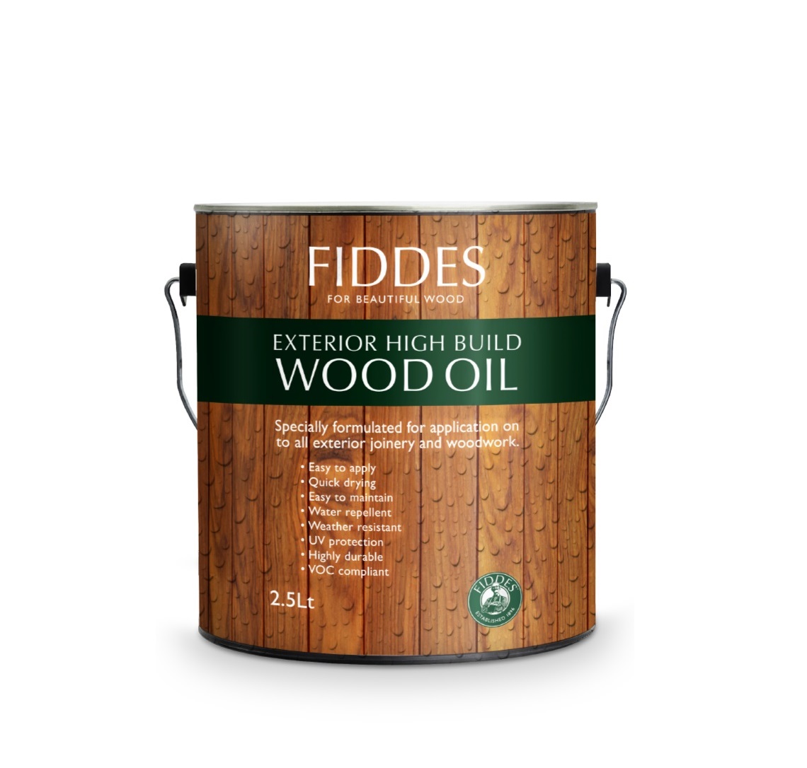 Fiddes Olej do drewna mebli na zewnątrz bezb. powłokowy Exterior Oil 2,5L