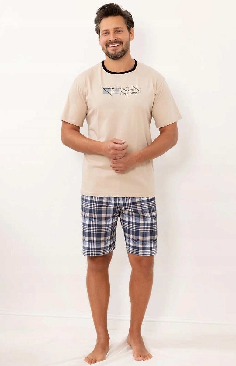 Pánské Pyžamo Regina 6001/XL Béžové
