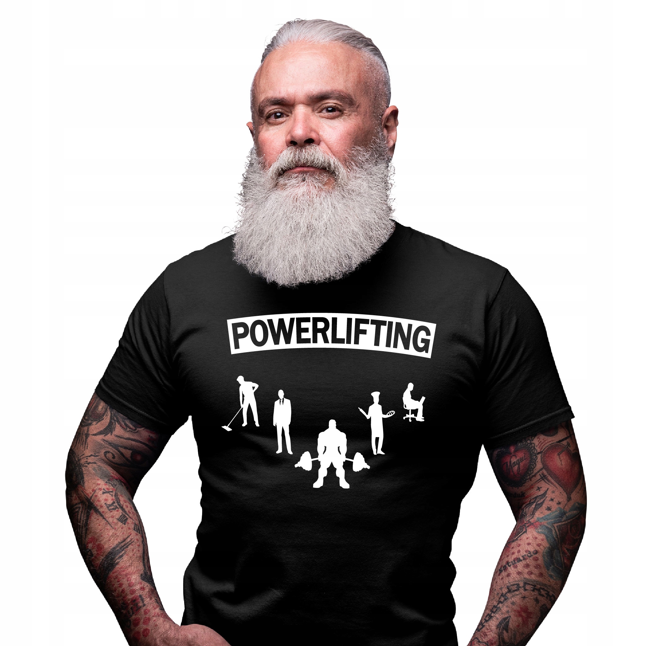 

Koszulka Trening Powerlifting Powerlifter Trójbój
