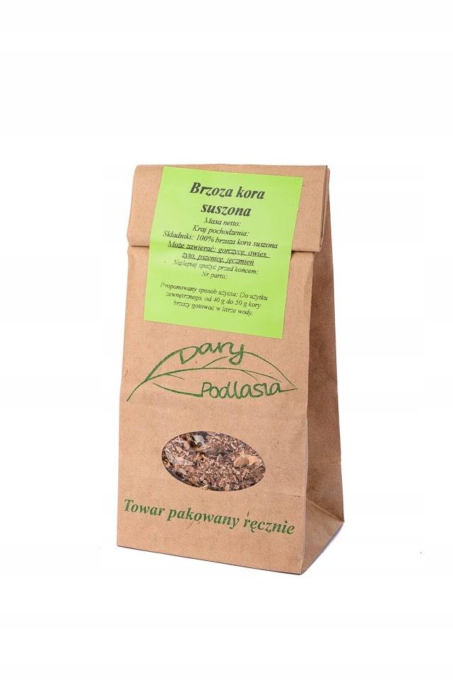 

Brzoza kora brzozy Betulina 50g Dary Podlasia