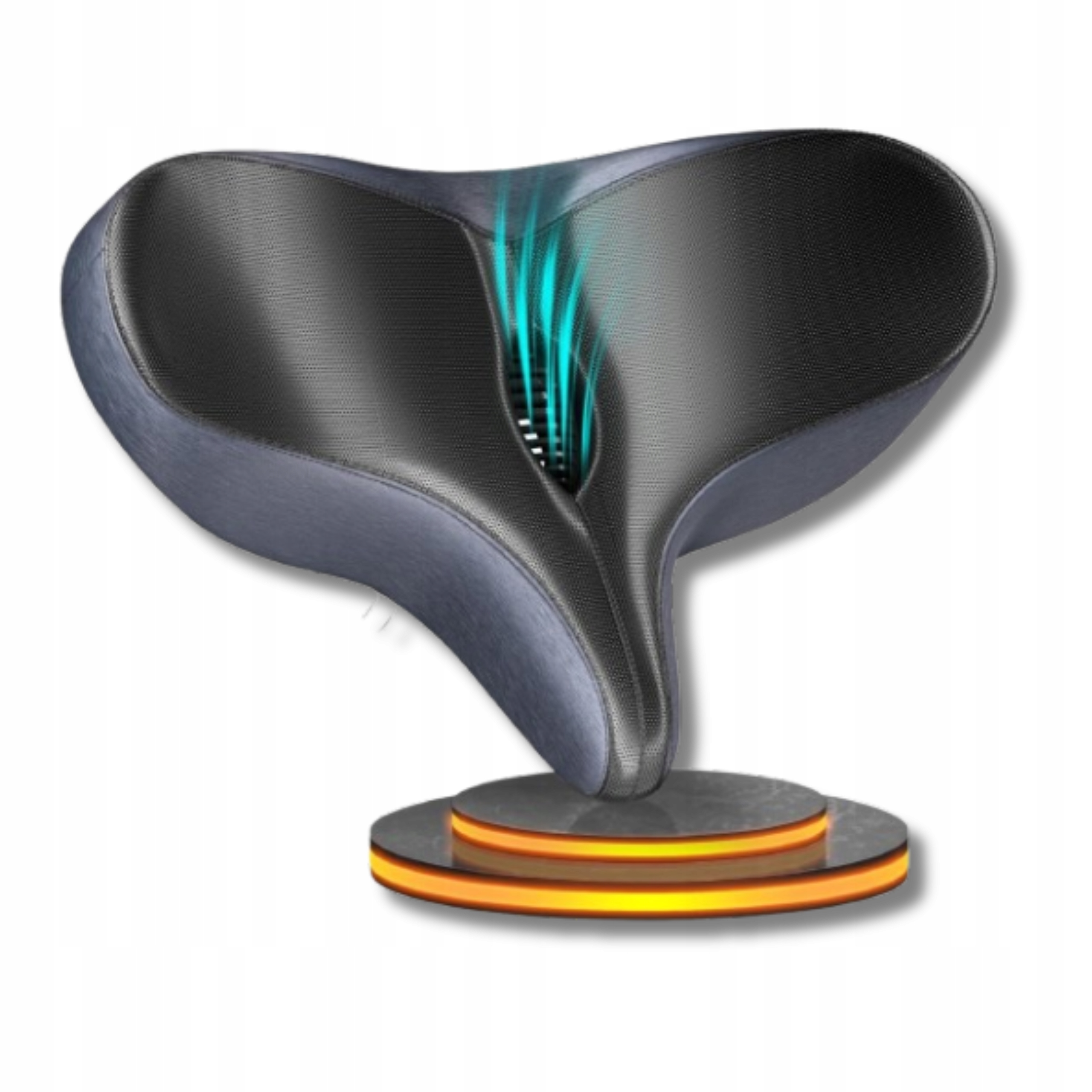 Siodelko Rowerowe Oddychajace Uniwersalne Pamiec Ksztaltu Ergonomiczne