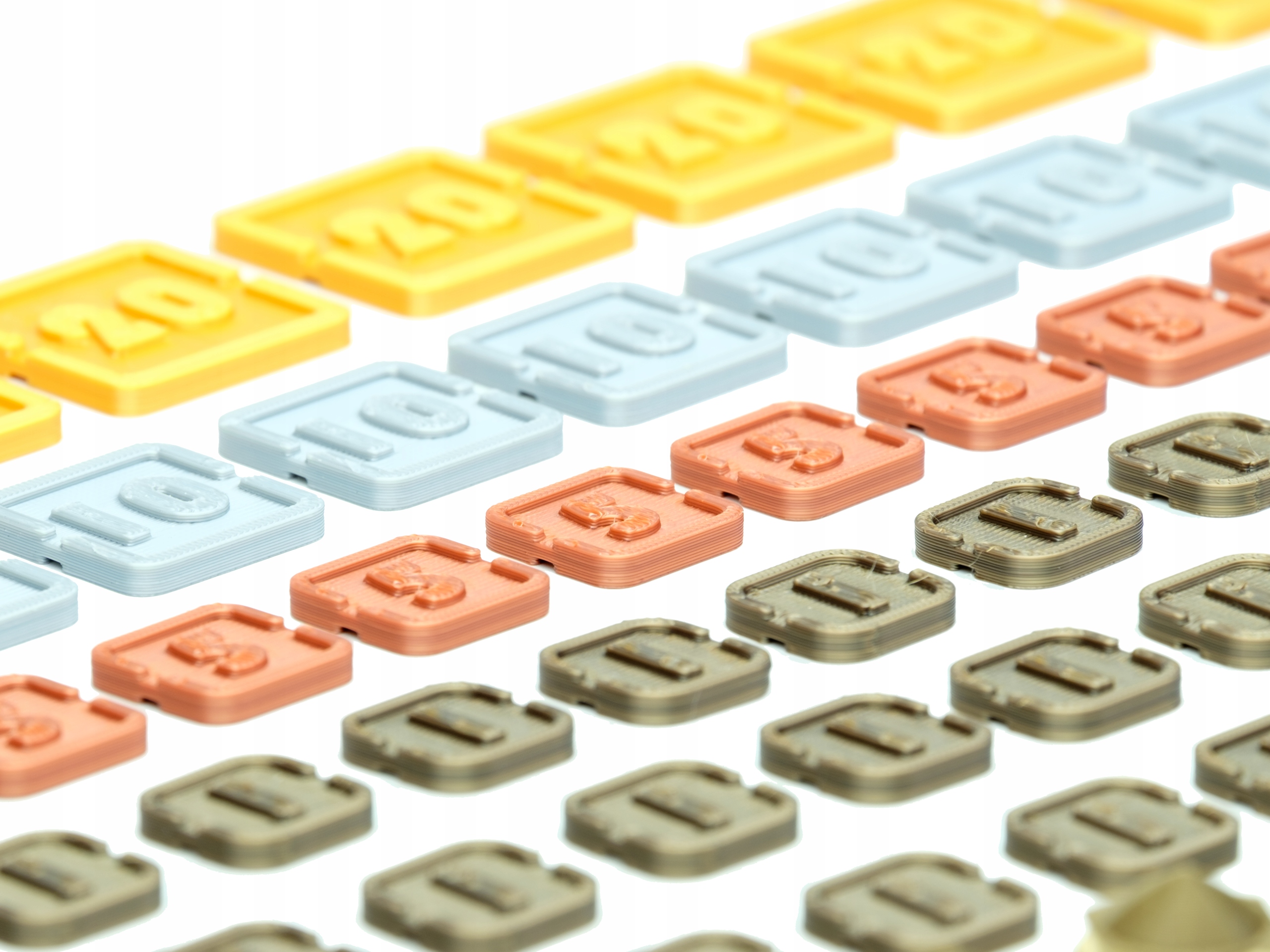 Ark Nova - zestaw monet druk 3d Nazwa Ark Nova - zestaw monet druk 3d