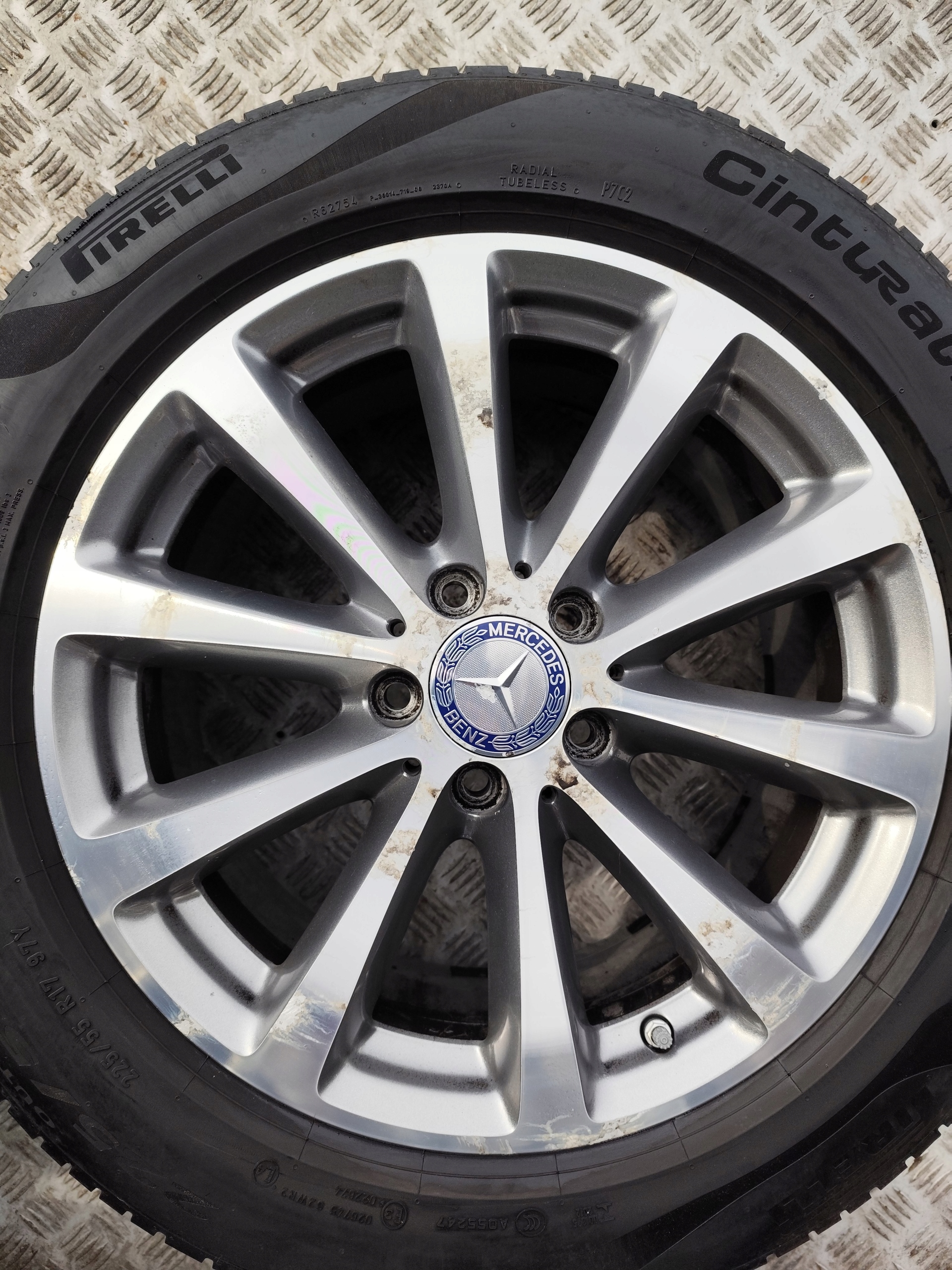 MERCEDES W213 ALU discs wheels 225/55/17