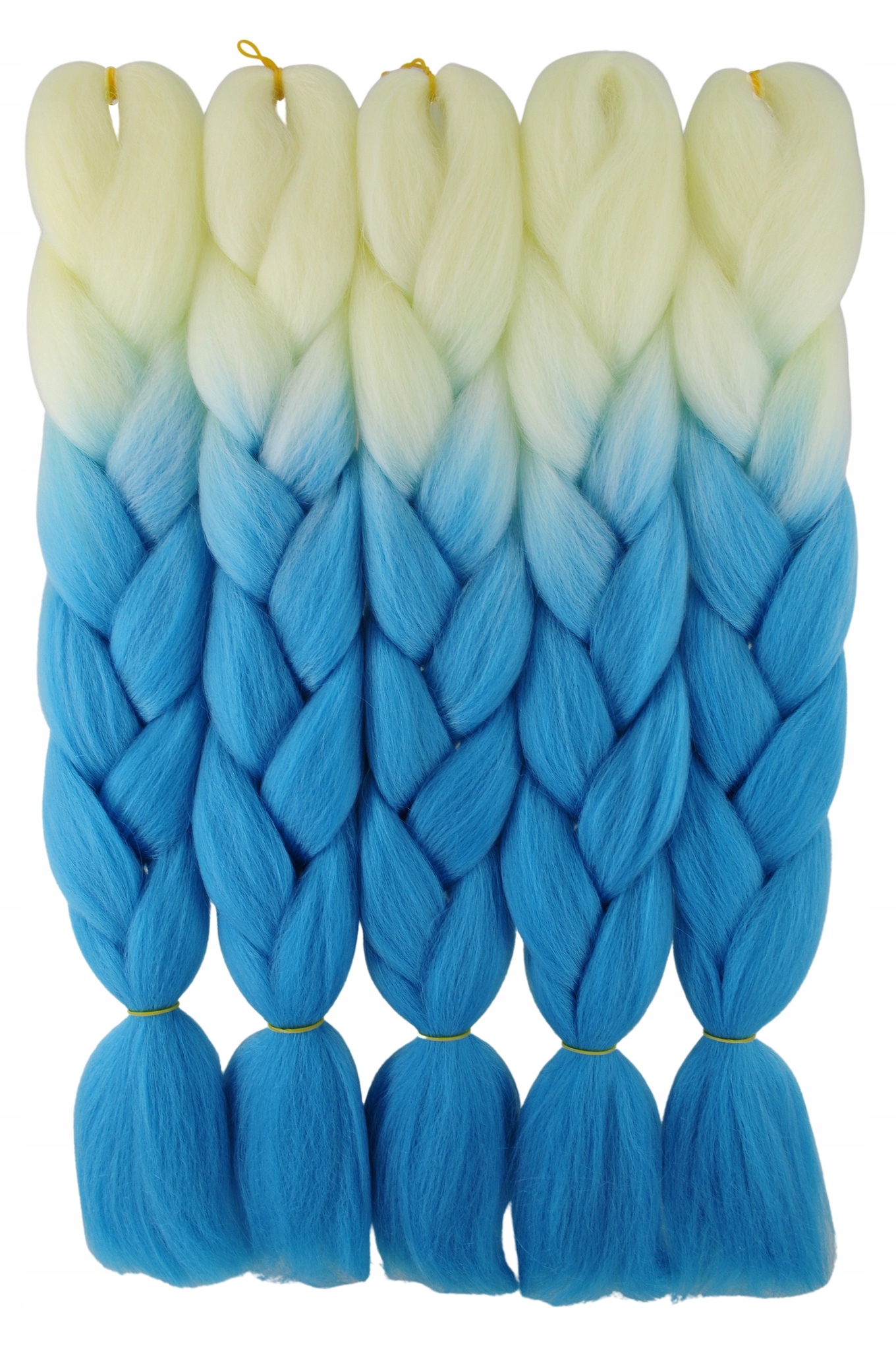 WŁOSY SYNTETYCZNE KOLOROWE WARKOCZYKI OMBRE 2-48 Marka Smart Colours