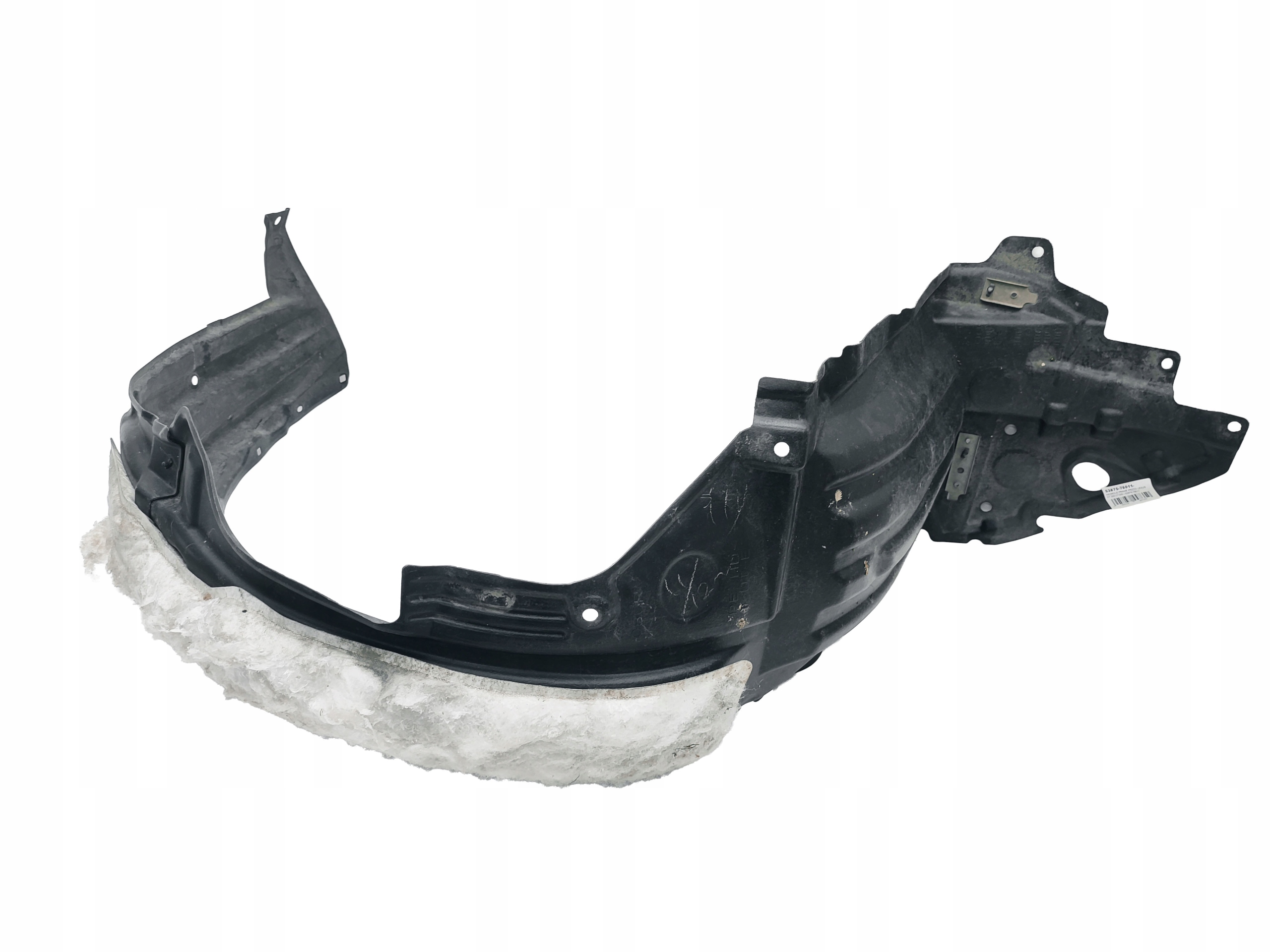 mudguard right front LEXUS CT 200 CT200 / 53875-76011