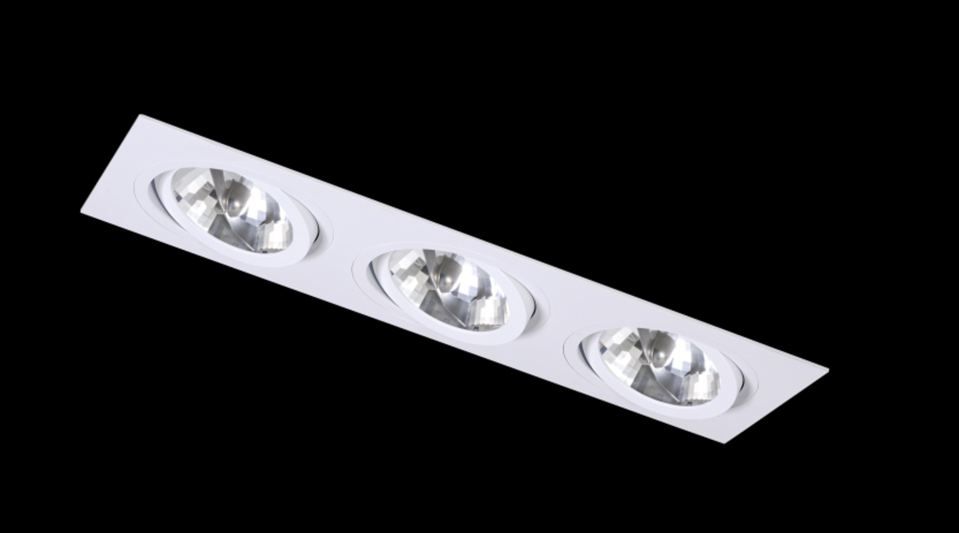 Bpm Vstavané svietidlo Aluminio Blanco, biela, 27LEDx3W, 230V 4252LED.D40.3K