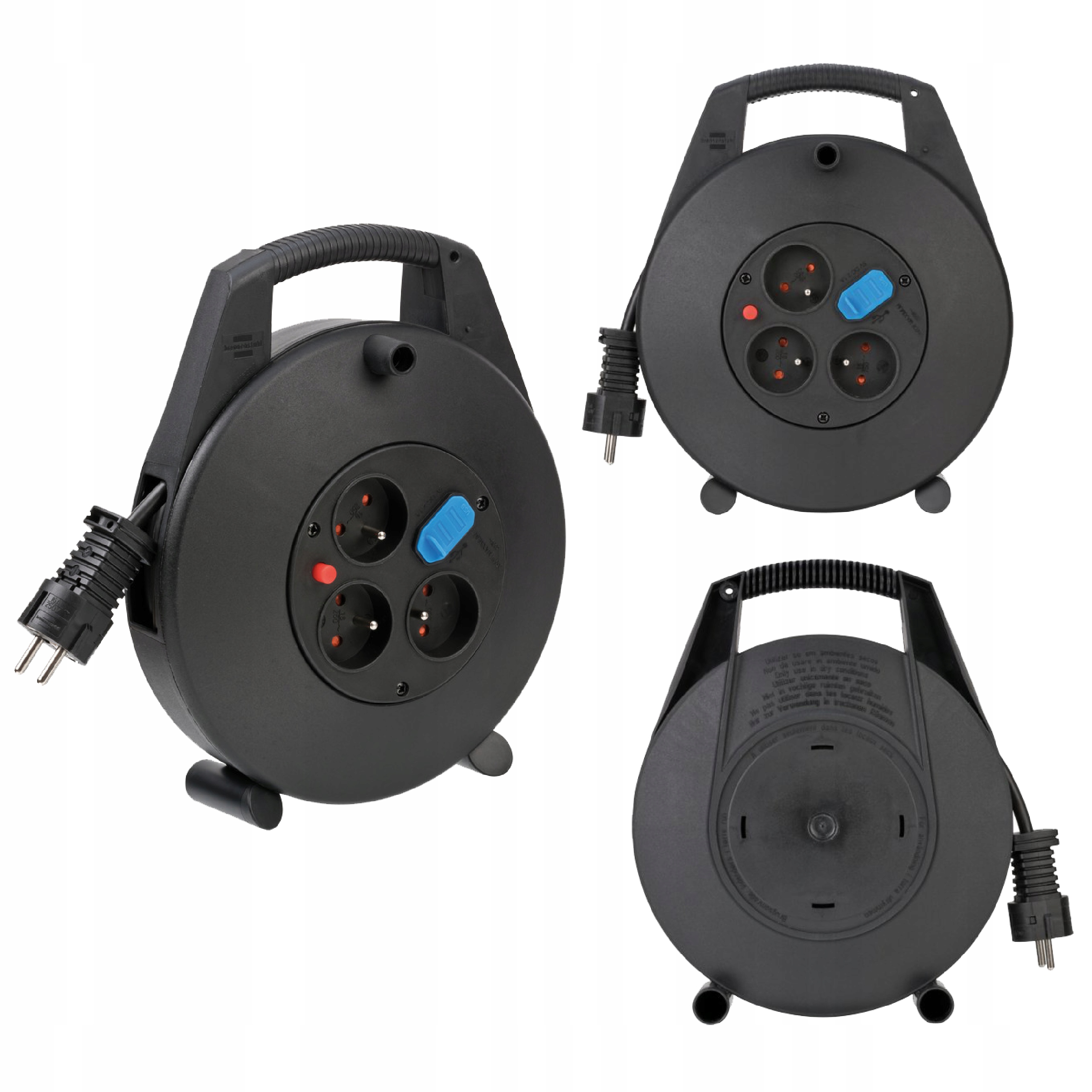 

Przedłużacz bębnowy zwijany Brennenstuhl 10m 2xUSB