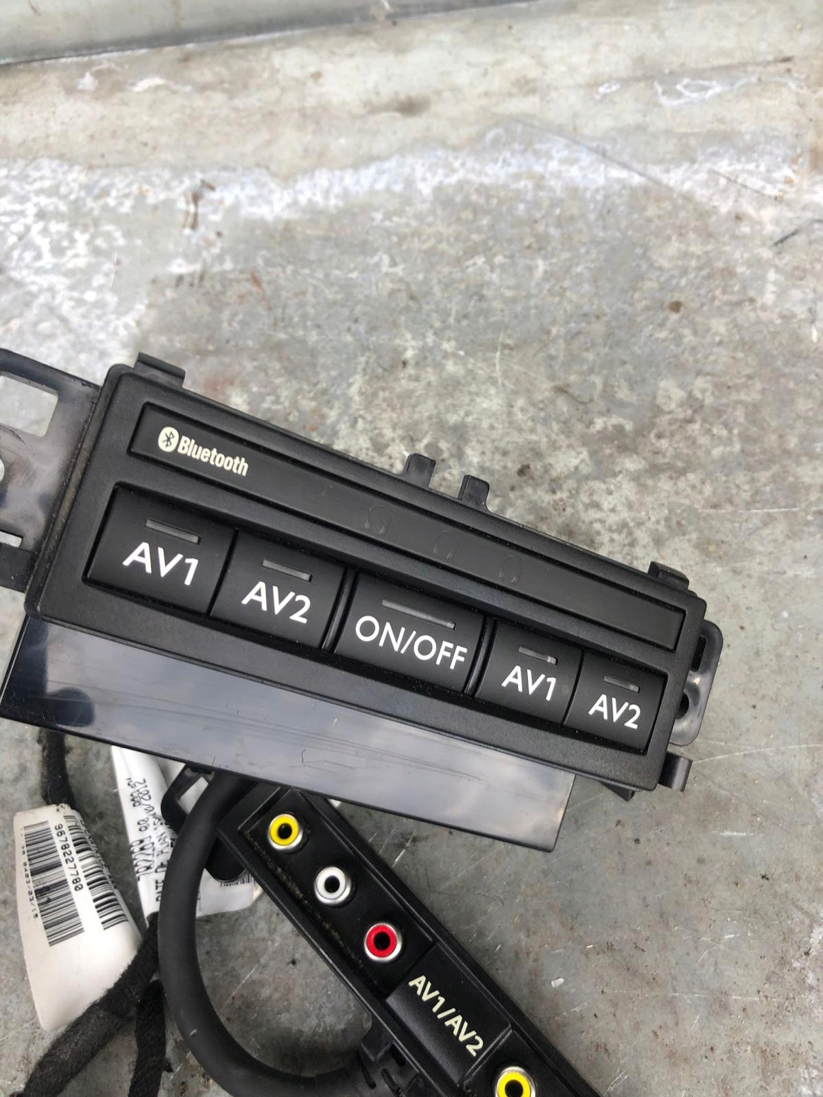 PANEL BLUETOOTH TV C4 PICASSO II 9663994977