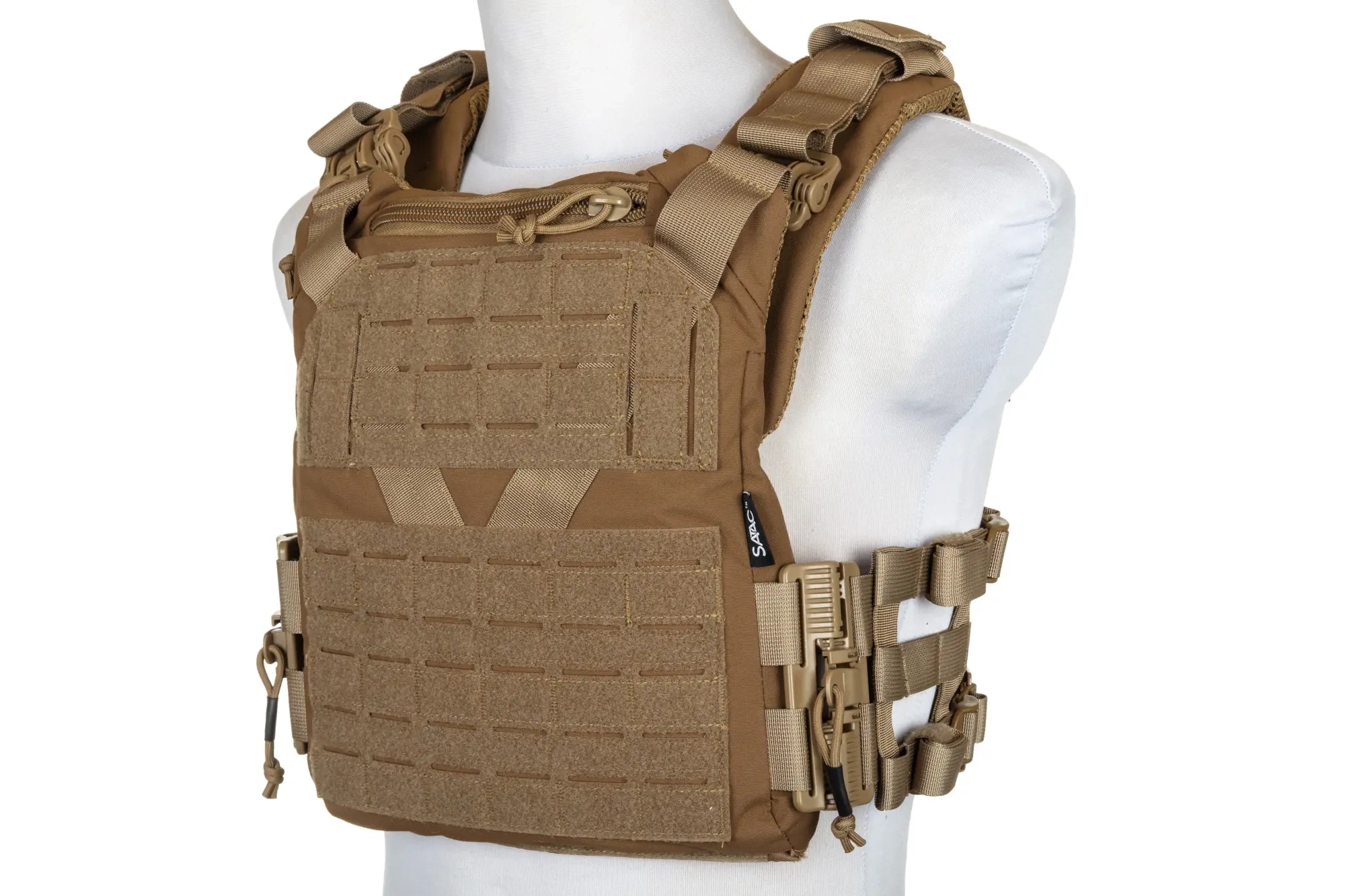 Taktická vesta typu Plate Carrier Specna Arms Tactical Qr IV Tan