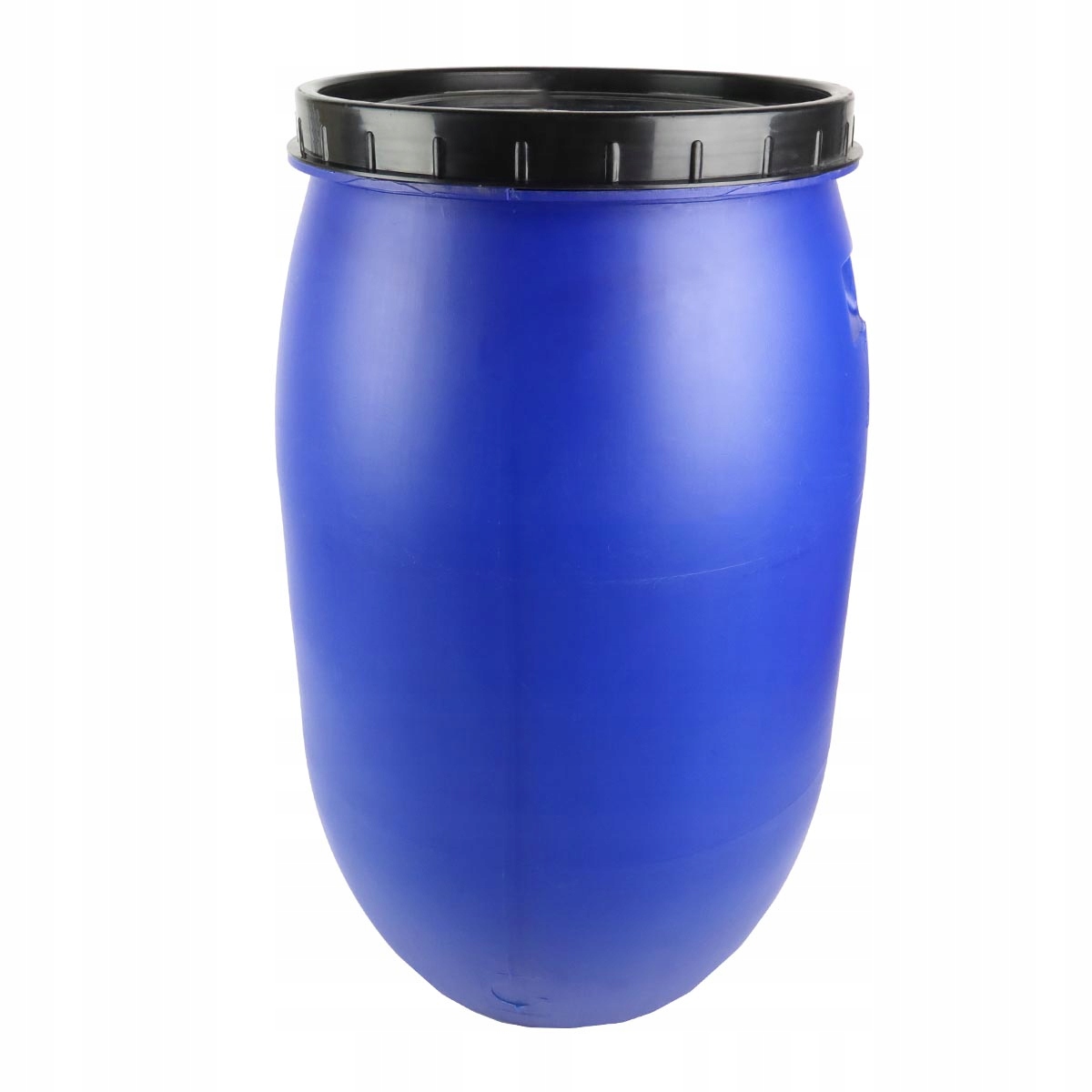 NOWA BECZKA PLASTIKOWA 120L ZAKRĘTKA ATEST NA WODĘ Kolor niebieski