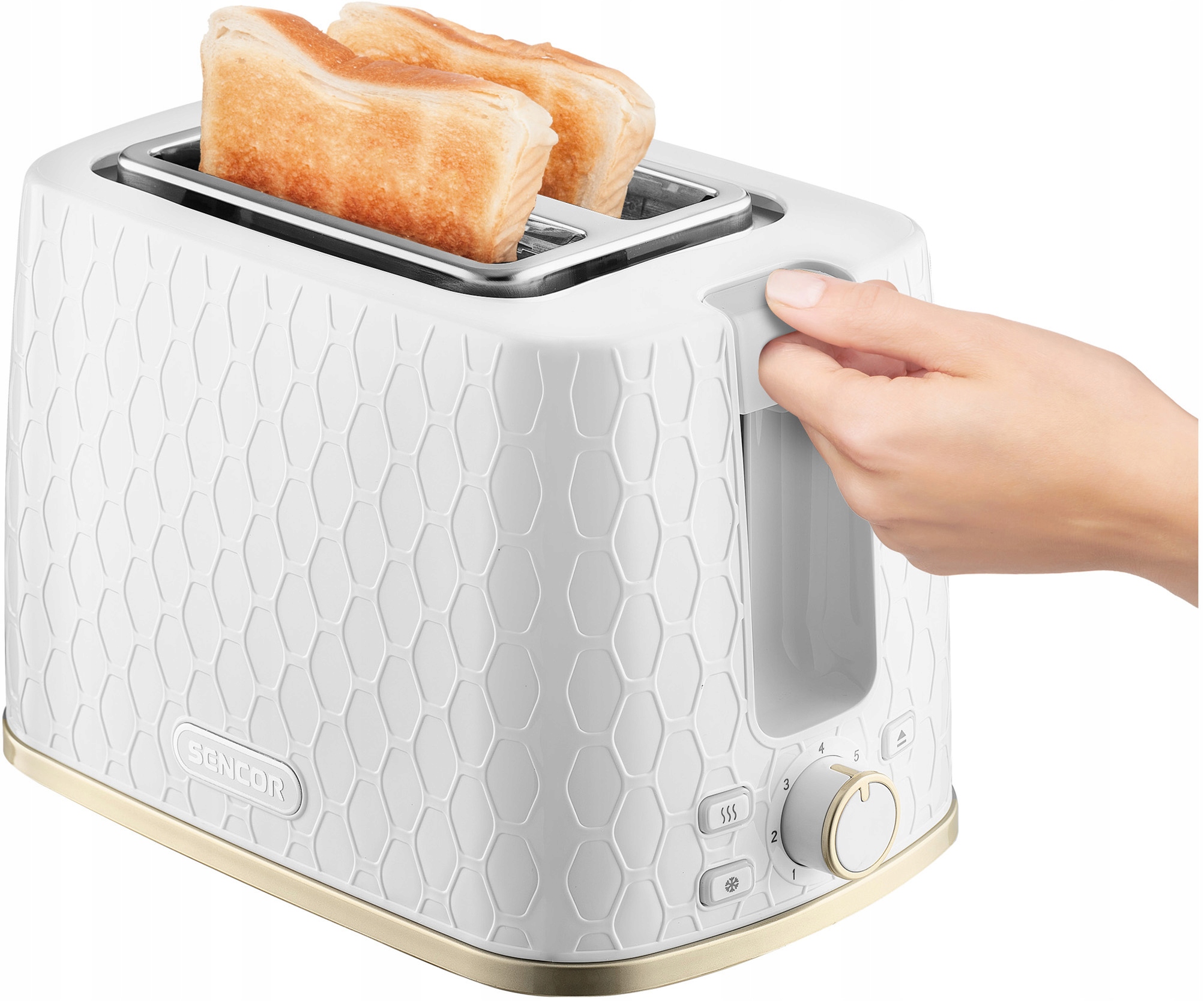 Topinkovač Sencor Sts 7200WH bílý 930 W