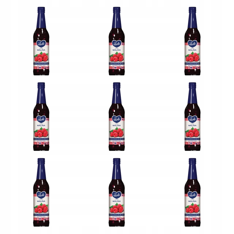 Paola s příchutí malina 430 ml X9