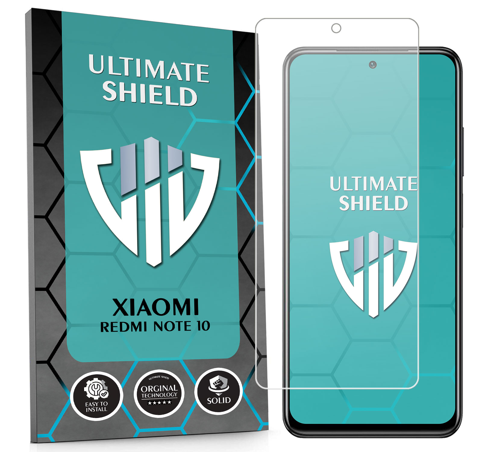 Sklo 3x Displej 7x Fotoaparát Rychlý Objektiv Pro Xiaomi Redmi Note 10
