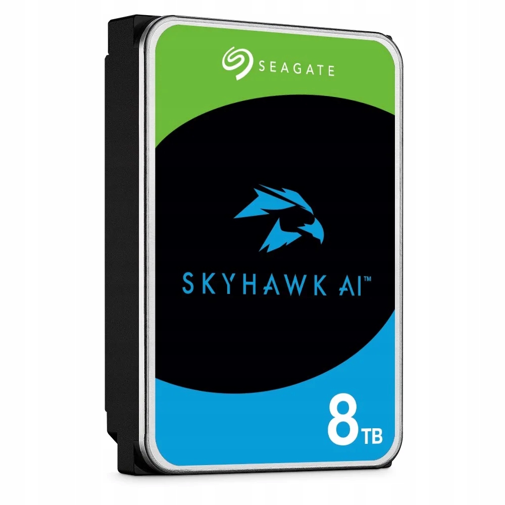 Nowy Dysk Seagate SkyHawk Ai 8TB Hdd Sata 6Gbit/s 7.2K 3,5" ST8000VE001