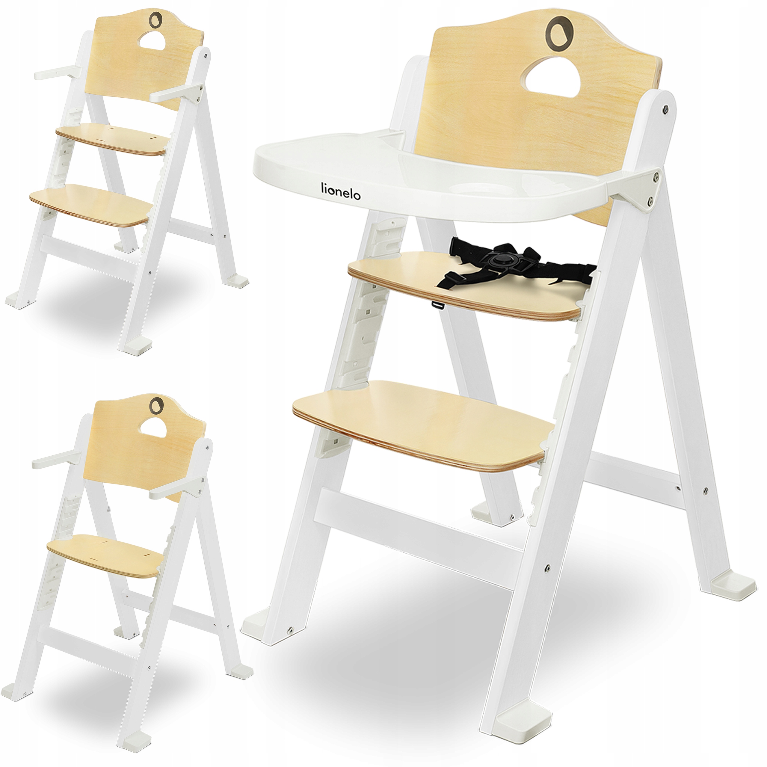 Krzesełko do karmienia Lionelo 93 x 56 x 67 cm