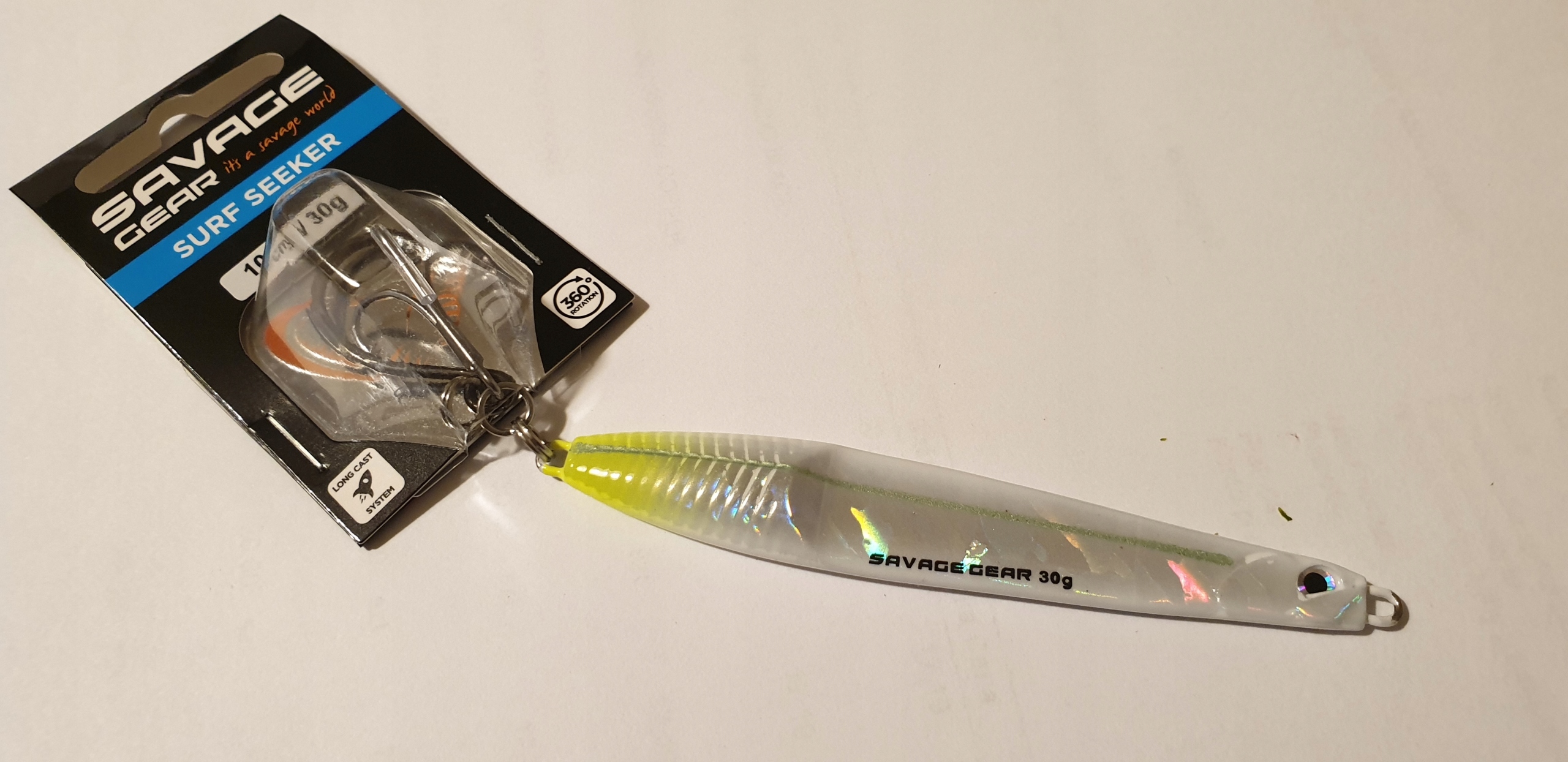 Savage Gear Surf Seeker 11cm 40g White Pearl 71791