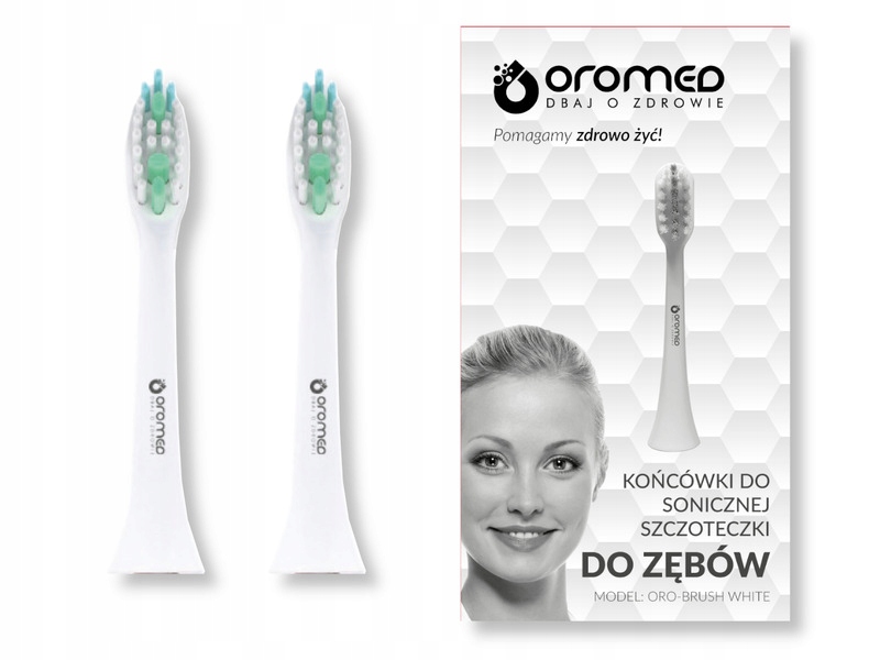 

Końcówka szczoteczki Oromed Oro-Brush Biały 2 szt