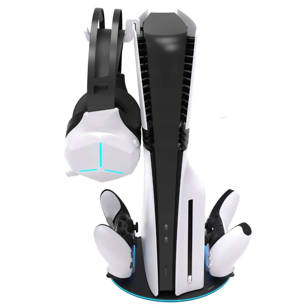 Podstawka ładująca Yaxo Cyclone Ramp Ne do PS5 Slim Pro Rgb